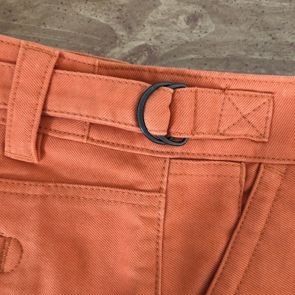 GAP mini skirt in orangey/rust - size 4 - Picture 6 of 7